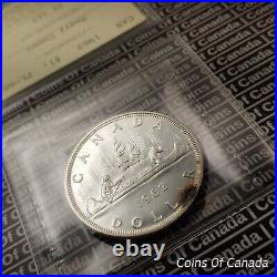 1962 Canada $1 Silver Dollar Coin ICCS PL 66 Heavy Cameo WOW! #coinsofcanada