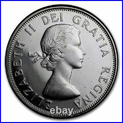 1962 Canada Silver Half Dollar 20-Coin Roll BU SKU#254244