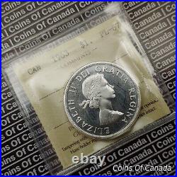 1963 Canada $1 Silver Dollar ICCS PL 67 Top Pop Registry Set Coin #coinsofcanada