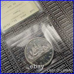 1963 Canada $1 Silver Dollar ICCS PL 67 Top Pop Registry Set Coin #coinsofcanada