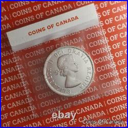 1963 Canada Silver Dollar Arrowhead Heavy Cameo UNCIRCULATED Coin #coinsofcanada