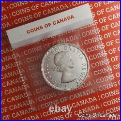 1963 Canada Silver Dollar Arrowhead Heavy Cameo UNCIRCULATED Coin #coinsofcanada