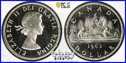 1963 PL67CAM $1 Canada Silver Dollar Coin PCGS Highest Graded Top Pop & Cameo