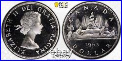 1963 PL-67 Cameo $1 Canada Silver Dollar PCGS Top Pop Coin