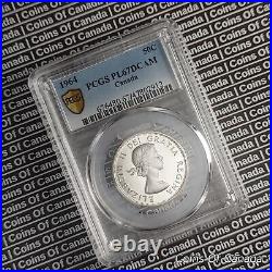 1964 Canada Silver 50 Cents Half Dollar Coin PCGS PL67 DCAM #coinsofcanada