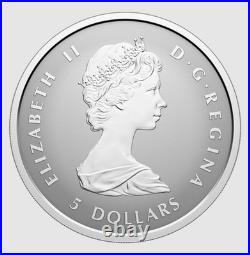 1965-2025 60th Anniversary Canada's Maple Leaf Flag 5-Coin Fractional Silver Set