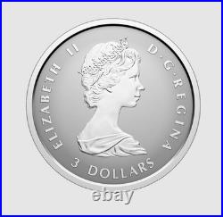 1965-2025 60th Anniversary Canada's Maple Leaf Flag 5-Coin Fractional Silver Set