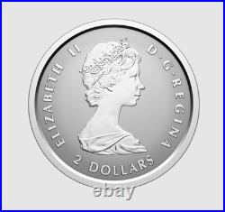 1965-2025 60th Anniversary Canada's Maple Leaf Flag 5-Coin Fractional Silver Set