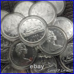 1966 Canada Silver Dollar UNCIRCULATED Coin Multiple Available #coinsofcanada