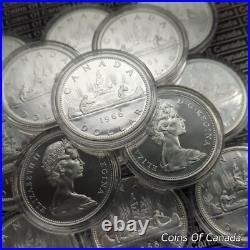 1966 Canada Silver Dollar UNCIRCULATED Coin Multiple Available #coinsofcanada