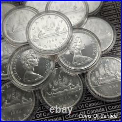 1966 Canada Silver Dollar UNCIRCULATED Coin Multiple Available #coinsofcanada