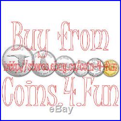 1967-2017 Canada Centennial Commemorative Pure Silver Proof RCM 7-Coin Set