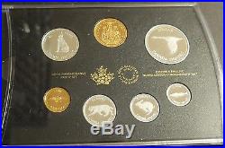 1967-2017 Fine Silver 1967 Commemorative Centennial Canada Proof Rcm Coin Set