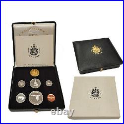 1967 Canada Centennial $20 Gold & Silver Specimen Coin Set Heavy Cameo Orig RCM