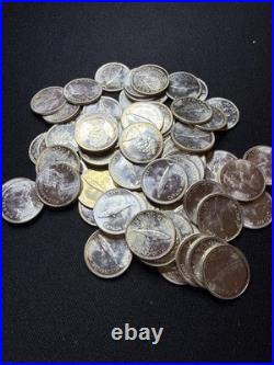 1967 Canada Centennial Dimes, 10 Cent, lot of 50 Coins Silver / Nice Shape