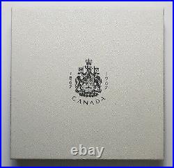 1967 Canada Centennial GOLD $20.00 & Silver PROOF Coin Set 7 pcs. + Leather Case