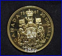 1967 Canada Centennial Gold & Silver Seven Coin Specimen Set Original Box