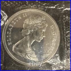 1967 Canadian, 80% Silver Dollar, Half, Quarter and Dime