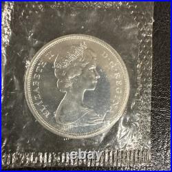 1967 Canadian, 80% Silver Dollar, Half, Quarter and Dime