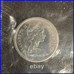 1967 Canadian, 80% Silver Dollar, Half, Quarter and Dime