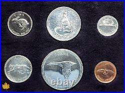 1967 Centennial Silver Proof Set Silver Dollar Canada goose