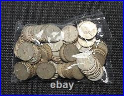 1968 Canada Silver 10 Cents $10.00 Face Value 100 Coins 50%