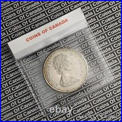 1973 Canada Silver Dollar Coin RAINBOW TONED RCMP Uncirculated #coinsofcanada
