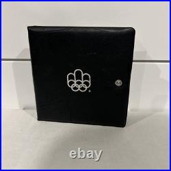 1975 Canada Montreal Olympic Games. 925 Silver Four Coin Set in RCM OGP