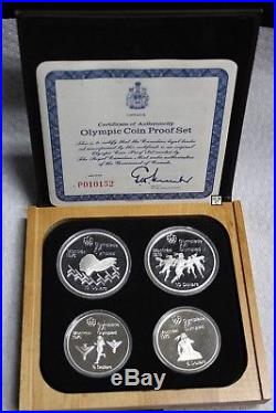1976Proof Silver Canadian Montreal Olympic Games Coins Sets(Lot of 7 sets)(OOAK)