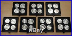 1976 Canada 28-Coin Olympic 925 Sterling Silver Set with COA Free Shipping BIN