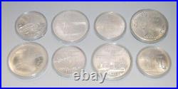 1976 Canada Montreal Olympics Silver 28 Coin Set (30.24 oz Total Fine Silver)