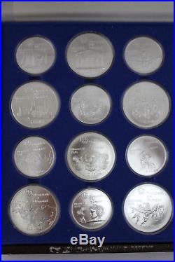 1976 Canadian Olympic 20 Silver Coin Set