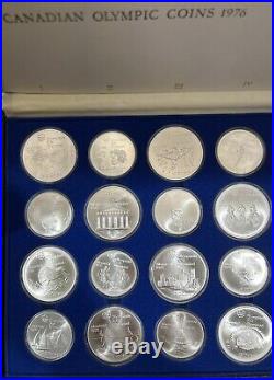 1976 Canadian Olympic Silver Coin Set