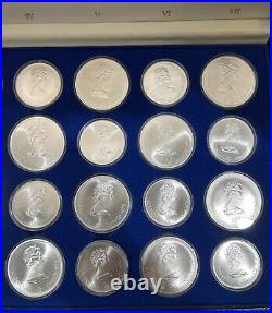 1976 Canadian Olympic Silver Coin Set
