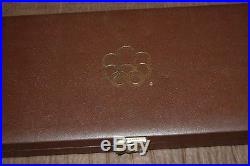 1976 Canadian Olympic Silver Coin Set 28 Silver Pieces withCase Great Collection