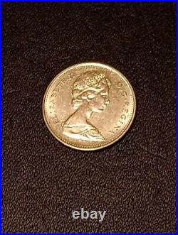 1977 Canada 10 Cents Dime Coin