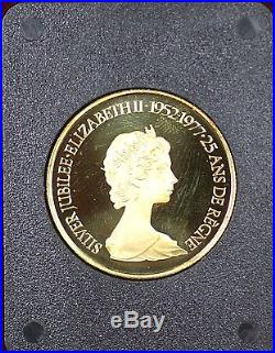 1977 Canada Queen Elizabeth II Silver Jubilee $100 Gold Proof Coin as Issued WW