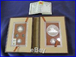 1981 Inter-gold Ltee 6pc Beaver / Castor Johnson Matthey. 999 Silver Coin Set