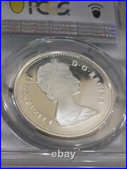 1986 Canada 1 Silver Vancouver Centennial PR70 DCAM PCGS SEE STORE WW2 MEDALS