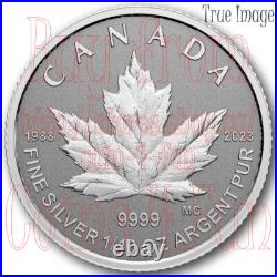 1988-2023 35th Anniversary Silver Maple Leaf 5-Coin Fractional Proof Set Canada