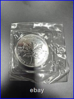 1989 Canada Maple Leaf 1 oz Silver 2nd Year Maple In Oirginal Lolipop Pack