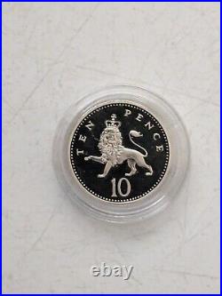 1992 GB 100th Anniversary Of The Queen Mother Proof Silver 0.925, 10P Coin, COA