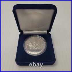 1995 Canada Maple Leaf $5 Coin 9999 Fine Silver 1 Oz Bullion