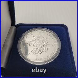 1995 Canada Maple Leaf $5 Coin 9999 Fine Silver 1 Oz Bullion