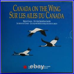 1995 Canada on the Wing Silver 50 Cent 4-Coin Set 37.2 grams