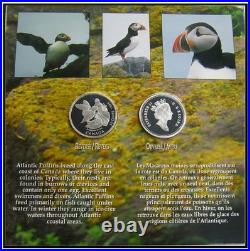 1995 Canada on the Wing Silver 50 Cent 4-Coin Set 37.2 grams