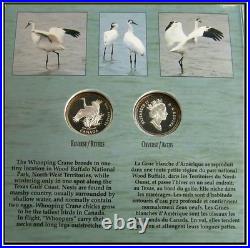 1995 Canada on the Wing Silver 50 Cent 4-Coin Set 37.2 grams