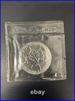 1997 Canada 1 oz Silver Maple Leaf BU Sealed Original Holder Low Mintage