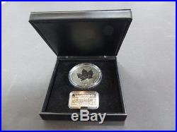 1998 Canada 10 Oz Fine Silver Coin Maple Leaf