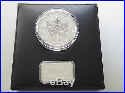 1998 Canada 10th Anniversary of the Silver Maple Leaf Coin 10 oz fine silver $50